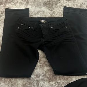 Lucky Brand black denim wide leg size 2/  26